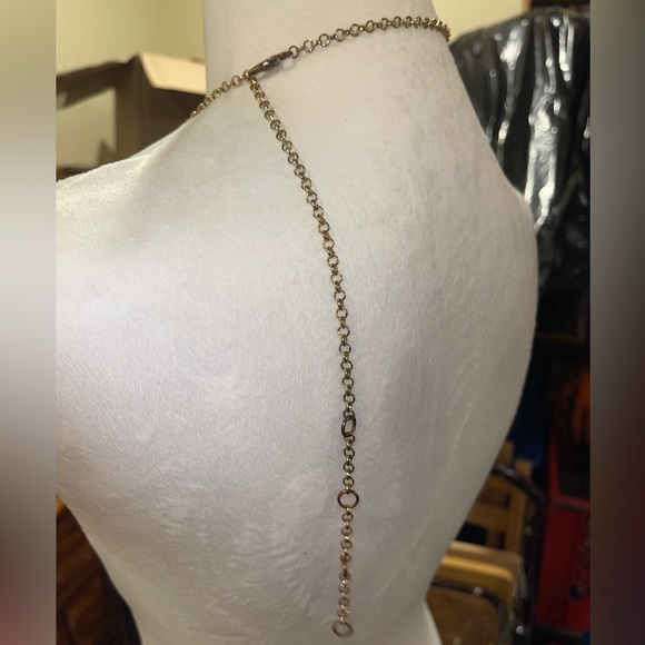 J Crew Beautiful Blue & Black Chunky Bubble Bib Statement Necklace Bohemian - Picture 2 of 3